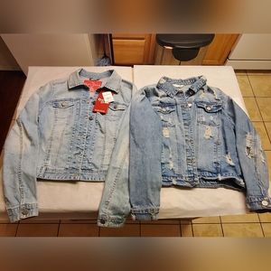 2 Jean Jackets Size Medium